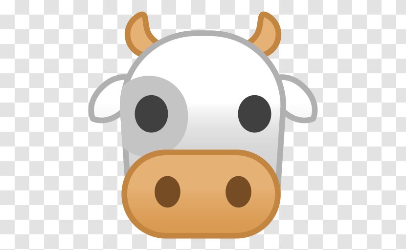 Emojipedia Cattle - Emoji - Cow Graphics Illustrations Transparent PNG