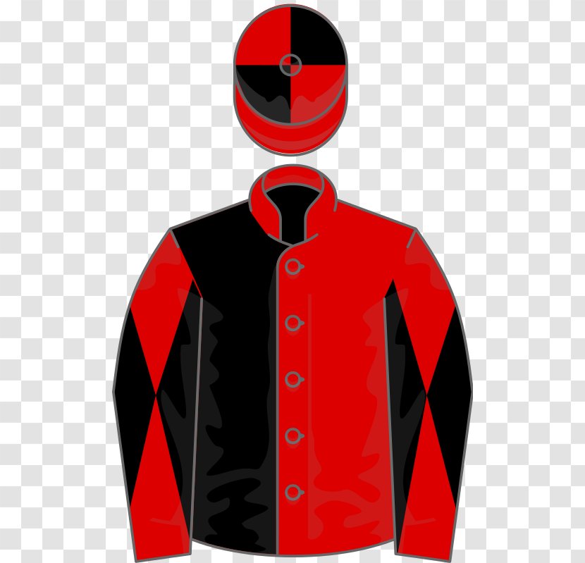 Sleeve Outerwear Clothing Jacket - Red - Grand National Transparent PNG