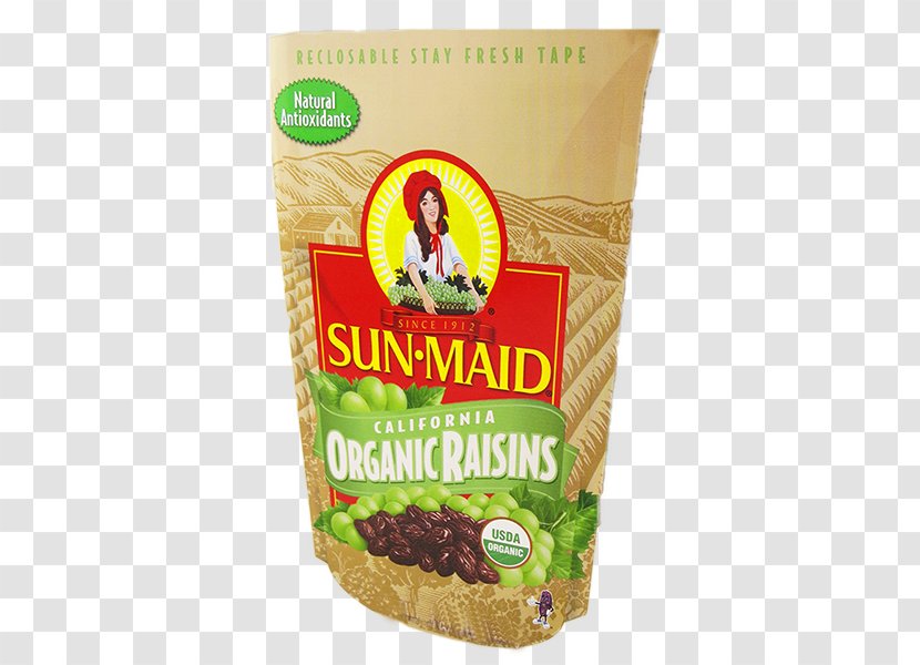 Breakfast Cereal Organic Food Sun-Maid The California Raisins - Dish - Grape Transparent PNG