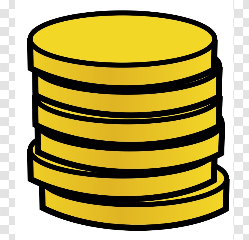 Gold Coin Clip Art - Free Content - Big Money Cliparts Transparent PNG