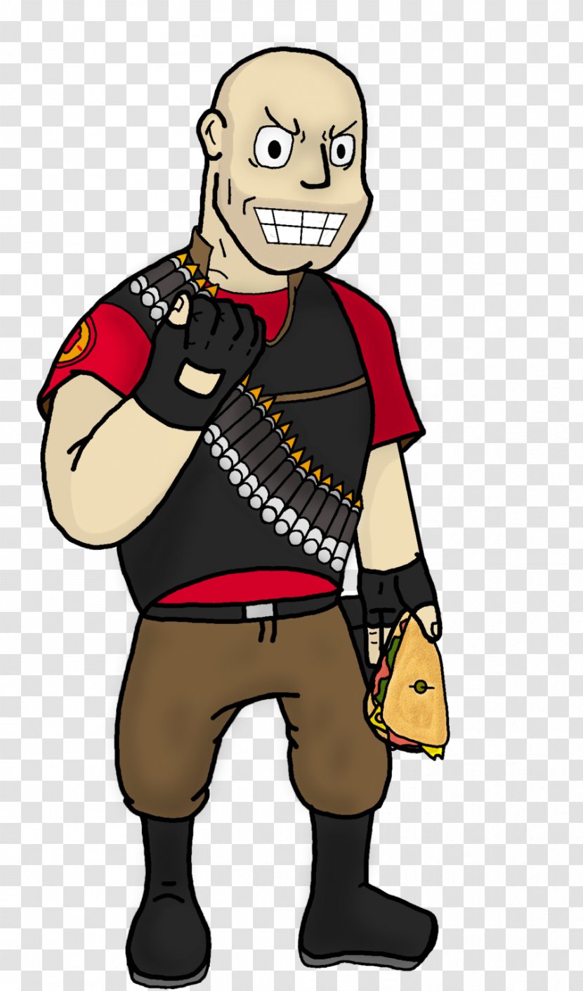 Cartoon Mascot Character Uniform - Man - Heavy Weapon Transparent PNG