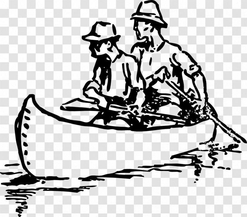 Canoe Pound Sterling An Old Wolf's Favourites, Animals I Have Known Clip Art - Kayak Transparent PNG