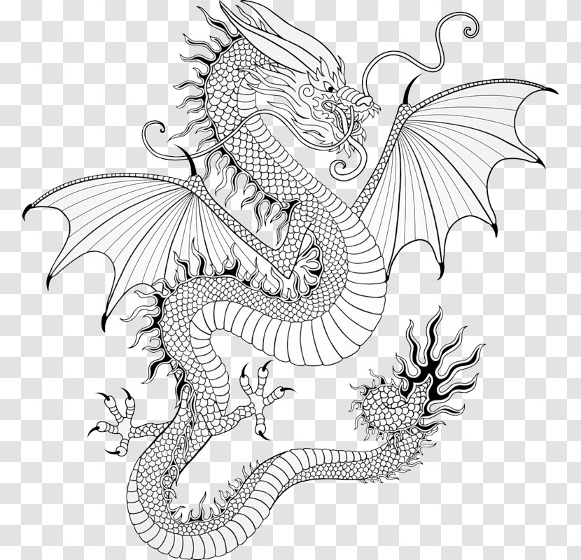 Chinese Dragon Clip Art Transparent PNG