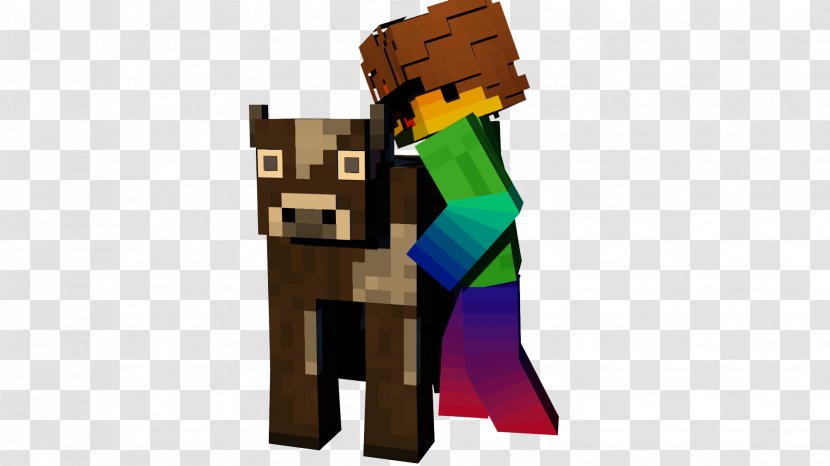 Minecraft Cattle Toy Transparent PNG