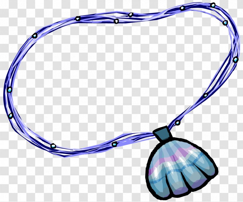 Club Penguin Entertainment Inc Necklace Purple - Jewellery - Conch Transparent PNG