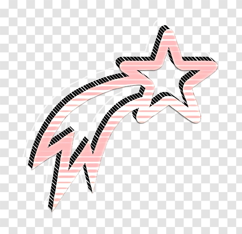 Falling Icon Star Stern - Symbol Pink Transparent PNG