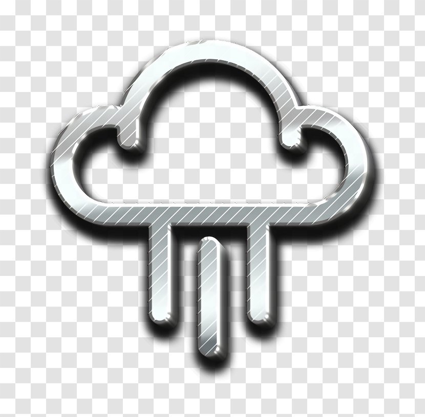 Cloud Icon Drop Forecast - Rain - Symbol Metal Transparent PNG
