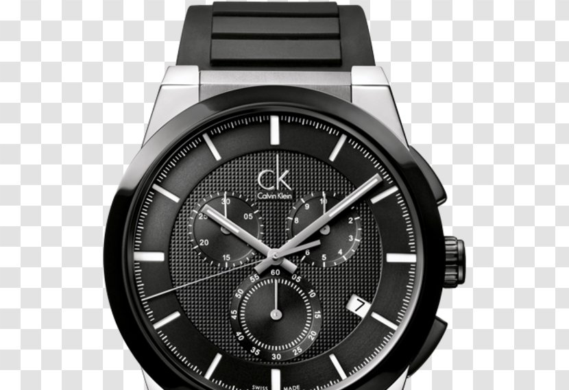 Calvin Klein Watch Chronograph Clock Swiss Made Transparent PNG