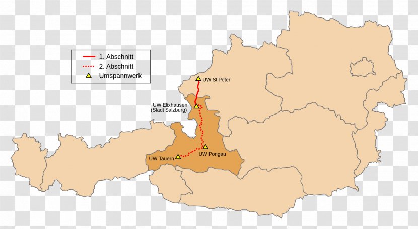 Austria Blank Map Wikimedia Foundation - Wikipedia Transparent PNG