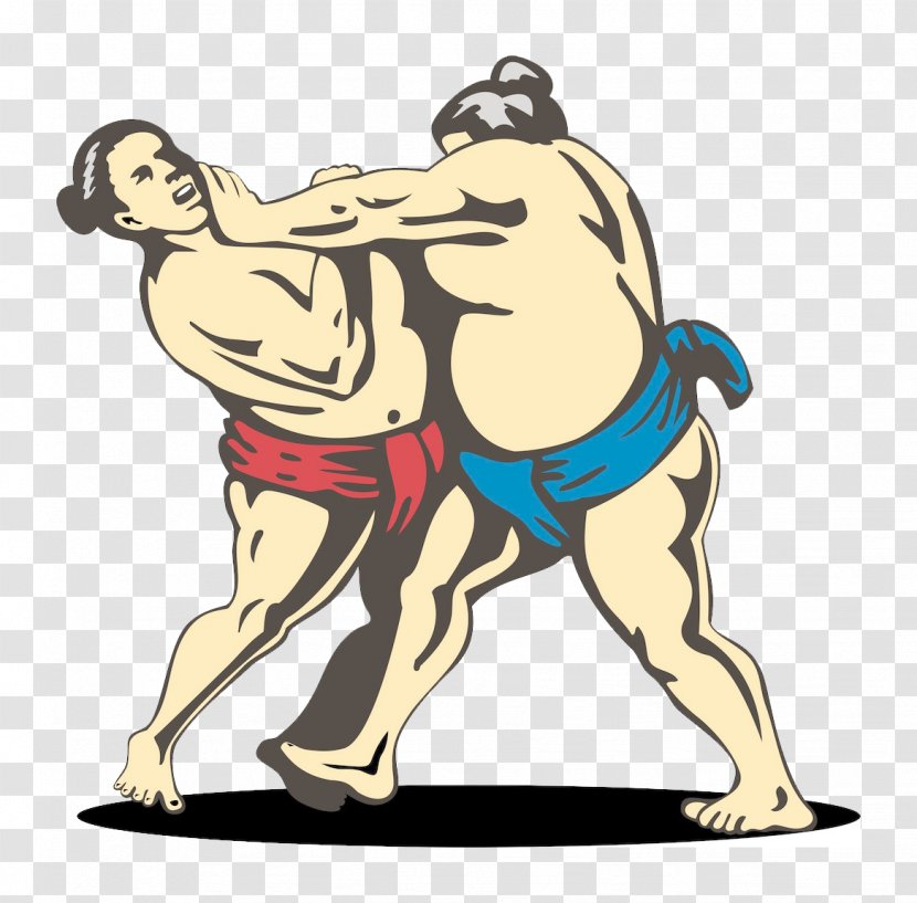 Sumo Wrestling Stock Illustration Photography - Cartoon - Wrestler Transparent PNG