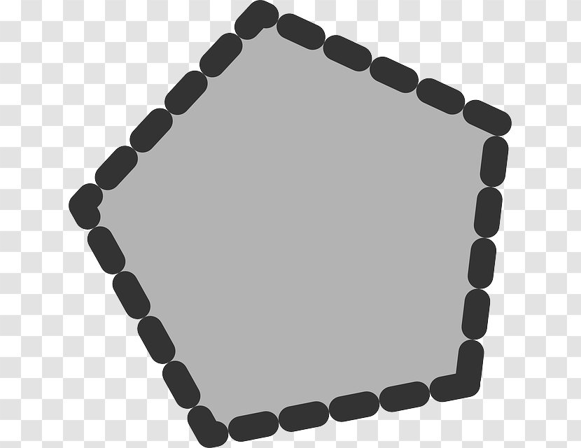 Regular Polygon Pentagon Clip Art - Shape Transparent PNG