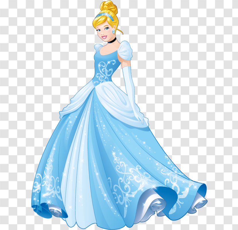 Cinderella Belle Princess Aurora Jasmine Rapunzel - 100% Clipart Transparent PNG