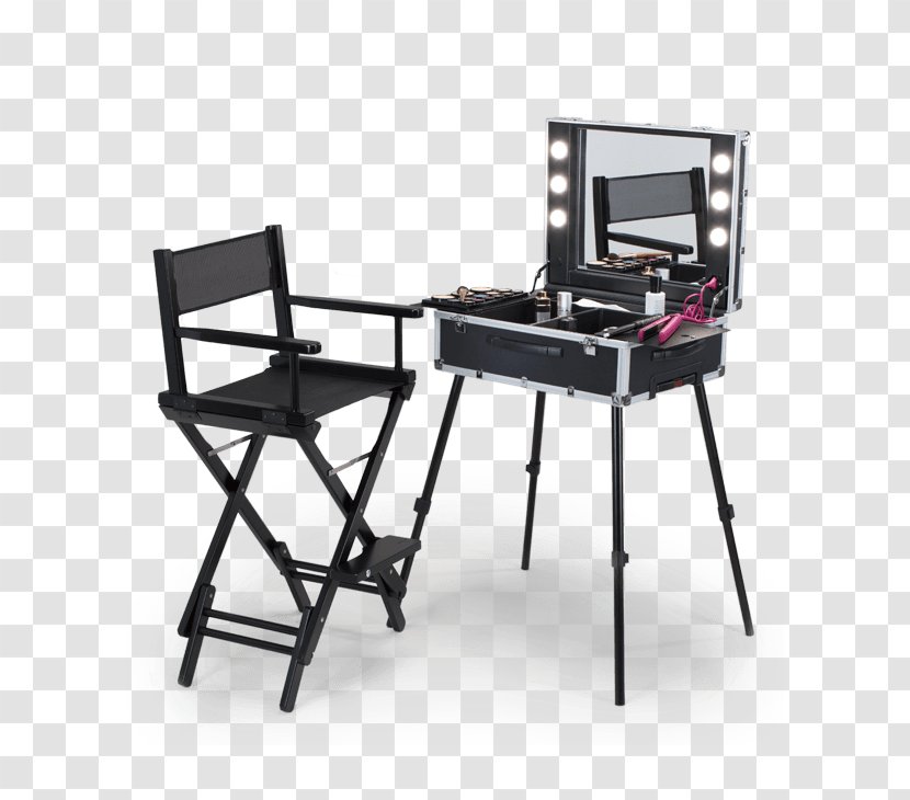 Cosmetics Make-up Artist Director's Chair Fashion Beauty Parlour Transparent PNG