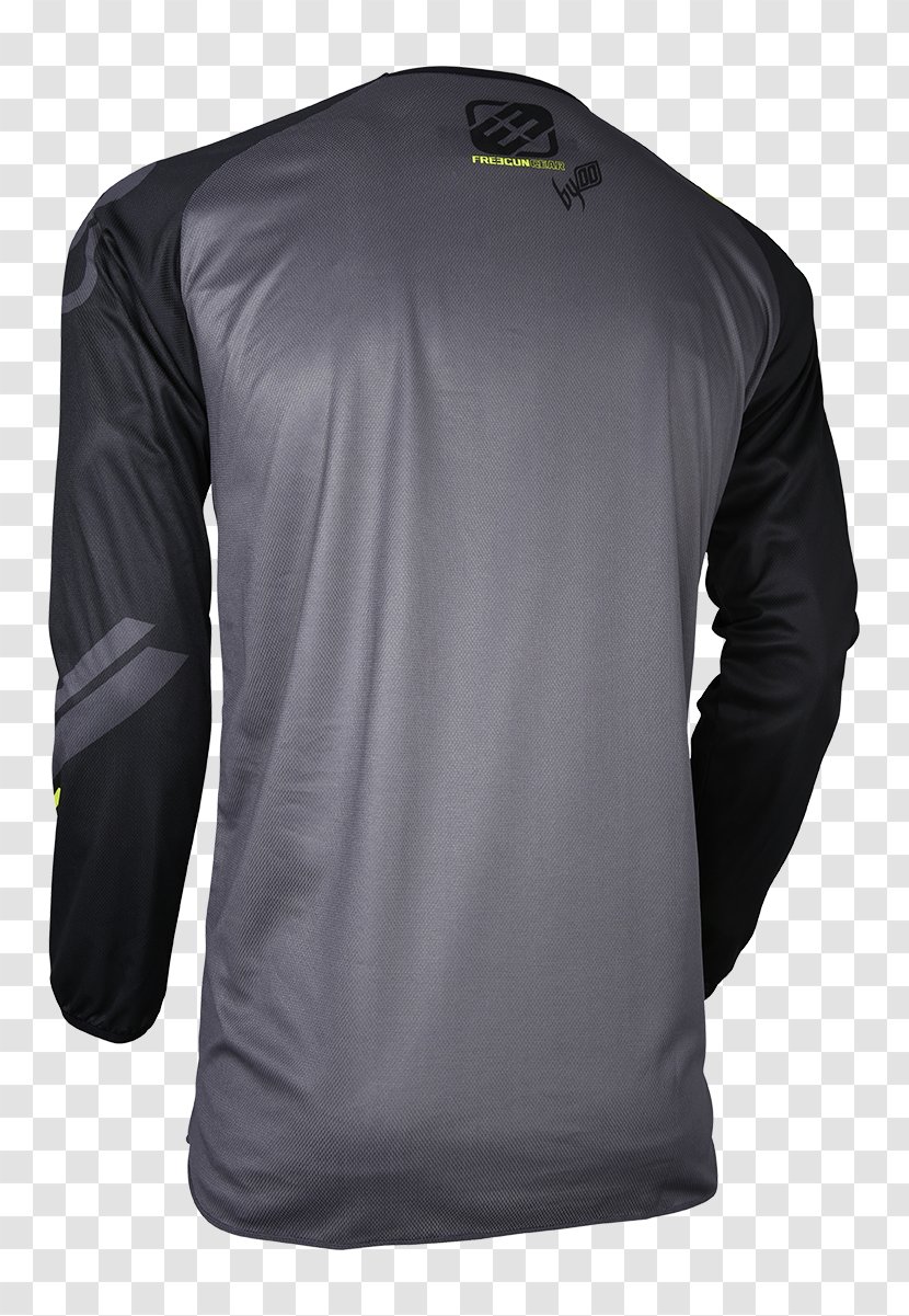 Long-sleeved T-shirt Maillot Product Design - White - Yellowish Gray Transparent PNG
