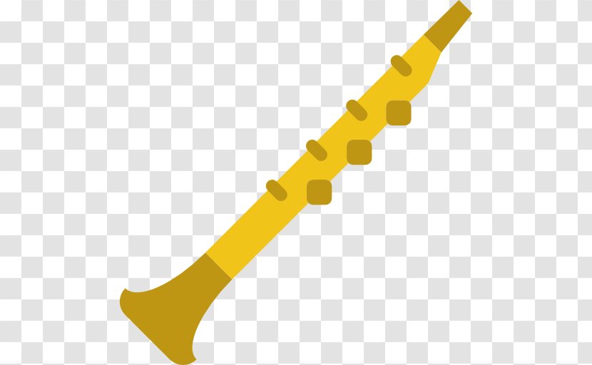 Musical Instruments - Silhouette - Oboe Transparent PNG