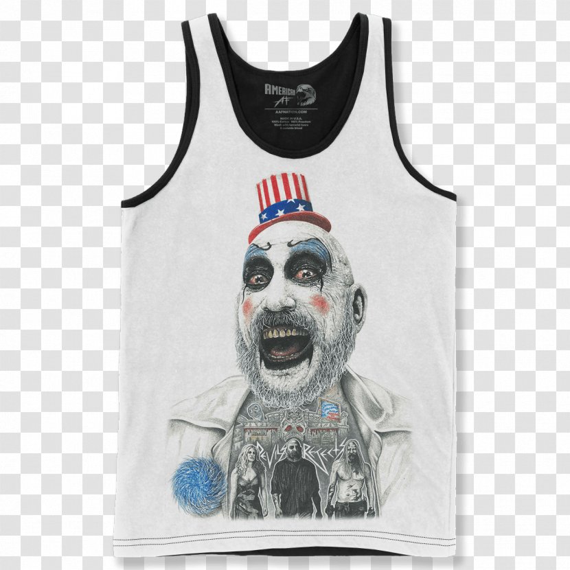 T-shirt New Hampshire Sleeveless Shirt Captain Spaulding American Revolution - T - Top Secret Christmas Wishlist Transparent PNG