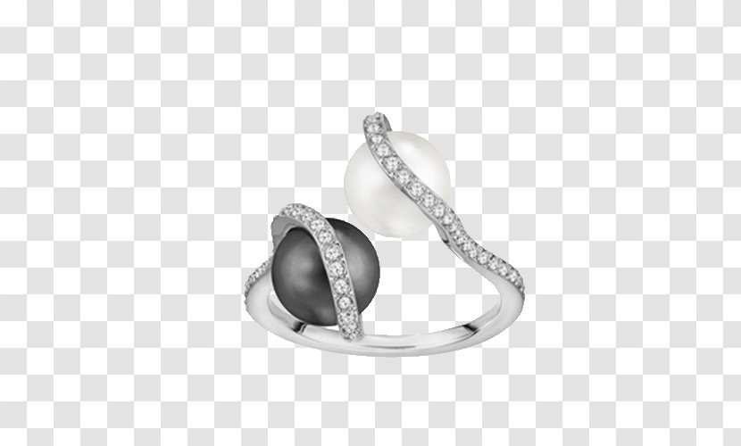 Ring Swarovski AG Jewellery Gemstone - Silver - Crystal Transparent PNG