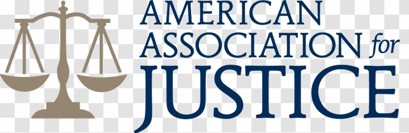 American Association For Justice Logo Lawyer Brand Board Of Trial Advocates Transparent PNG