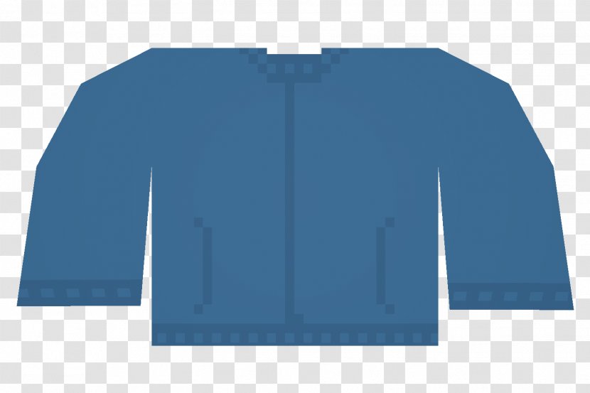 Unturned Blue Parka Sleeve Outerwear - Color - Cold Store Menu Transparent PNG