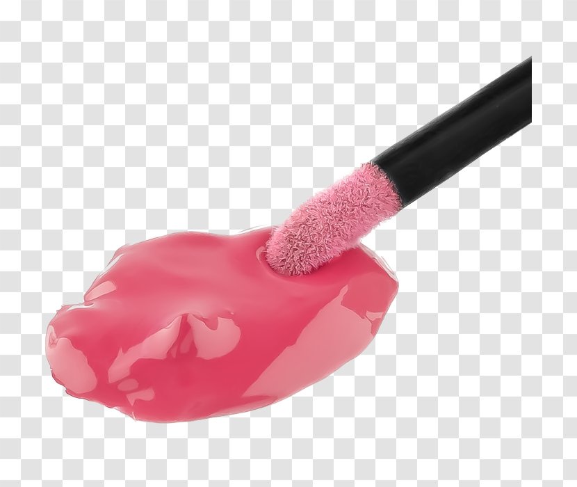 Lip Gloss Lipstick Liquid Velvet - Magenta Transparent PNG