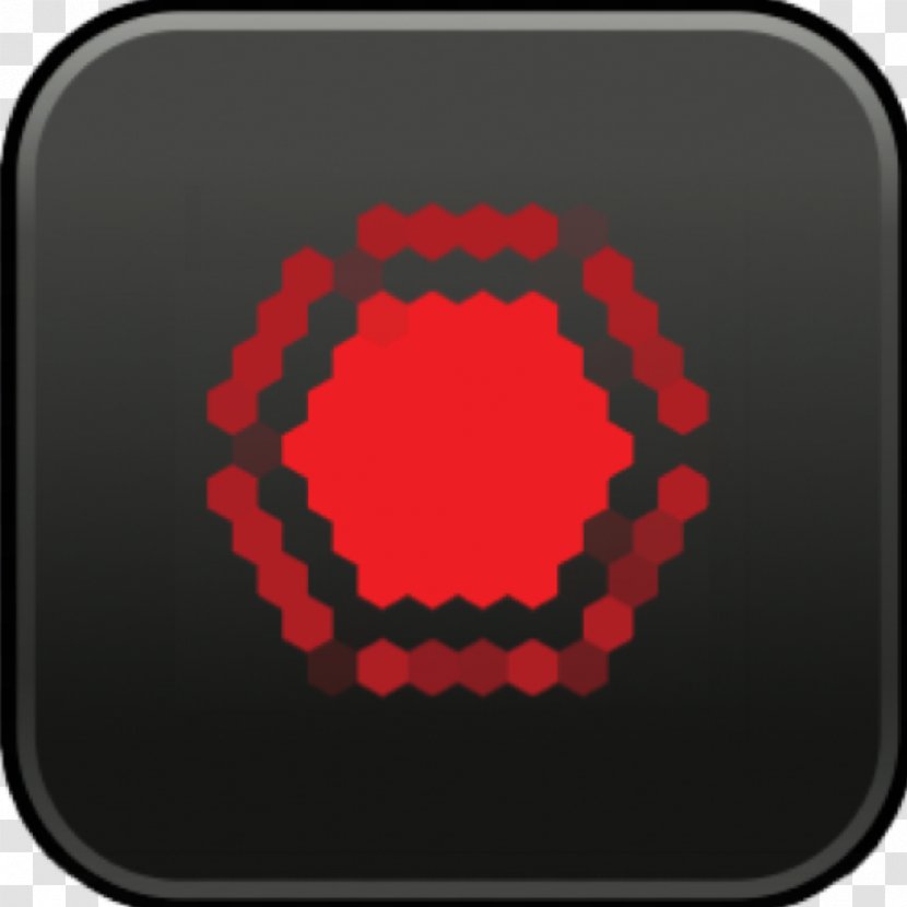 Circle Font - Red Transparent PNG