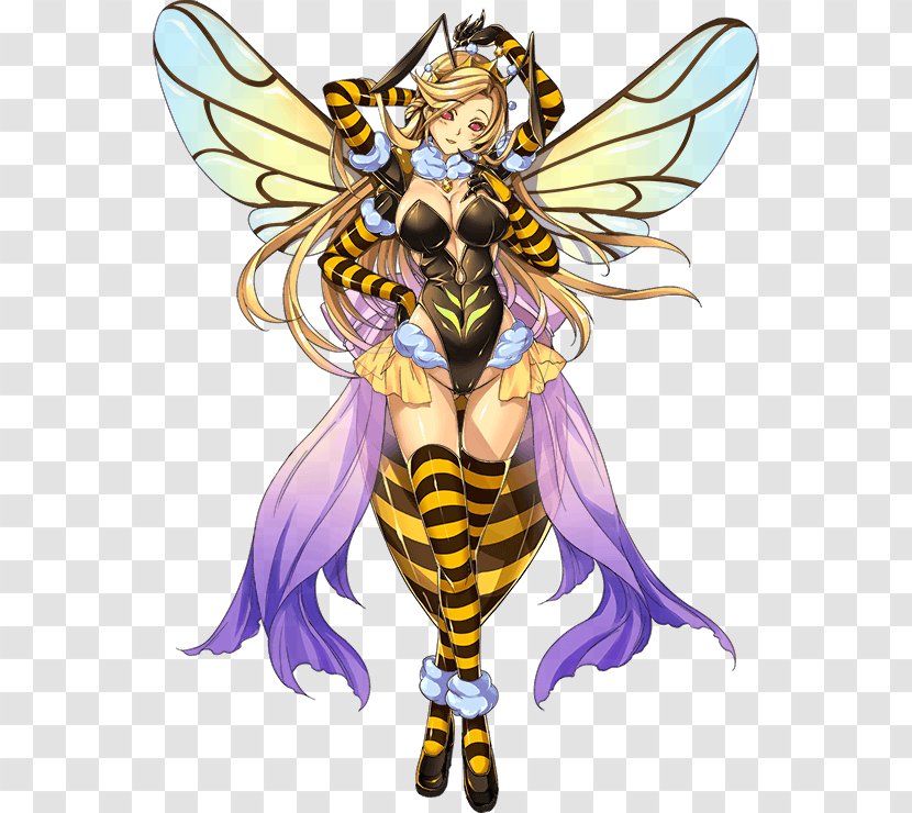 Queen Bee Monster Musume: Everyday Life With Girls Online Female - Flower - Lovely Vector Transparent PNG