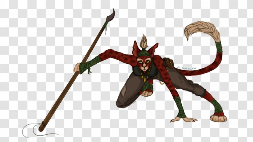 Demon Tree Legendary Creature Spear - Fictional Character Transparent PNG