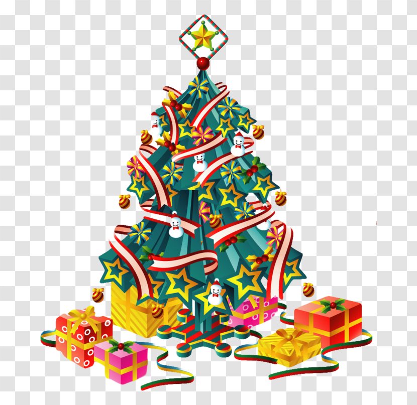 Santa Claus Christmas Tree Day Clip Art Transparent PNG