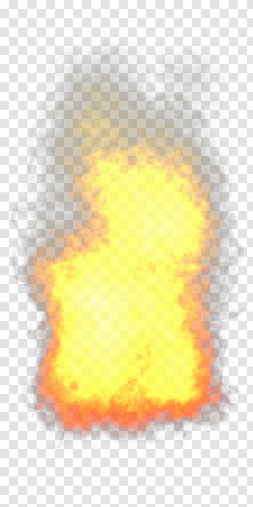 Yellow Flame Fire Gratis - Material Transparent PNG
