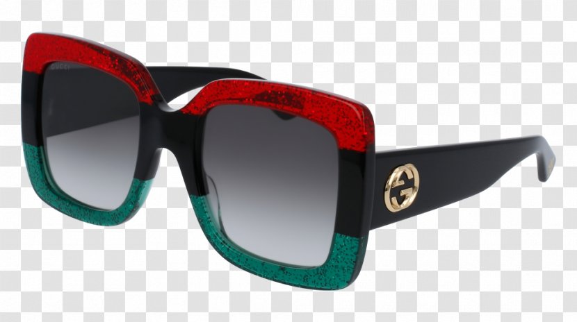 Sunglasses Gucci Red Grey Transparent PNG