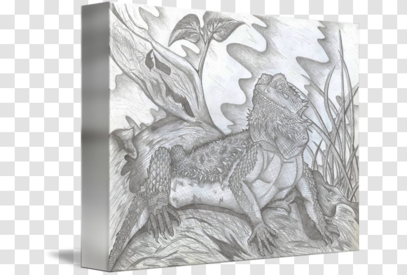 Car Bearded Dragon Legendary Creature White - Mythical Transparent PNG