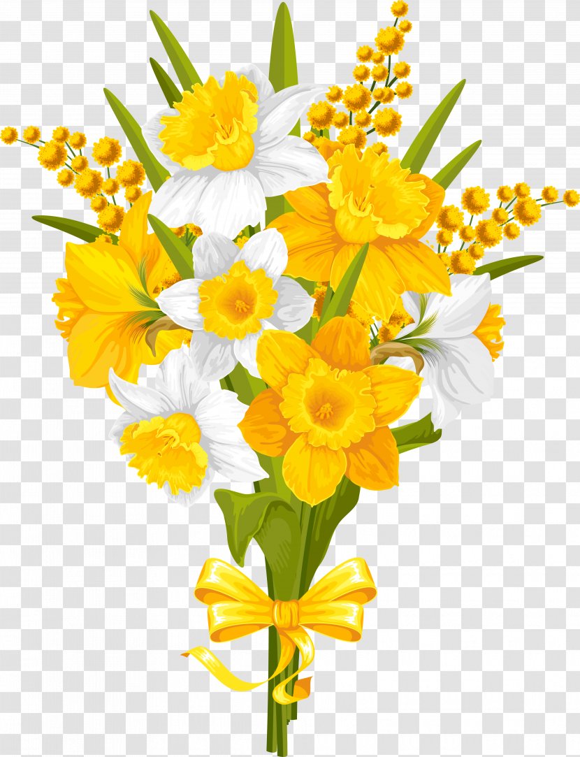 Flower Tulip Clip Art - Cut Flowers - Daffodil Transparent PNG