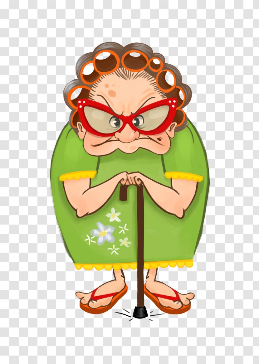 Granny Animation Animated Cartoon - Human Behavior - Breathing Transparent PNG