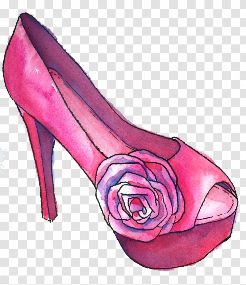 Shoe Wine Pink Footwear Magenta - Blog Transparent PNG