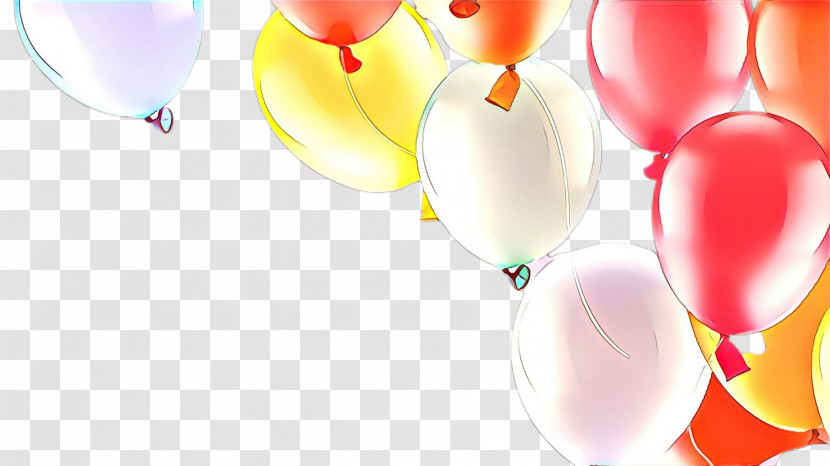 Balloon Party Supply Toy Petal Transparent PNG