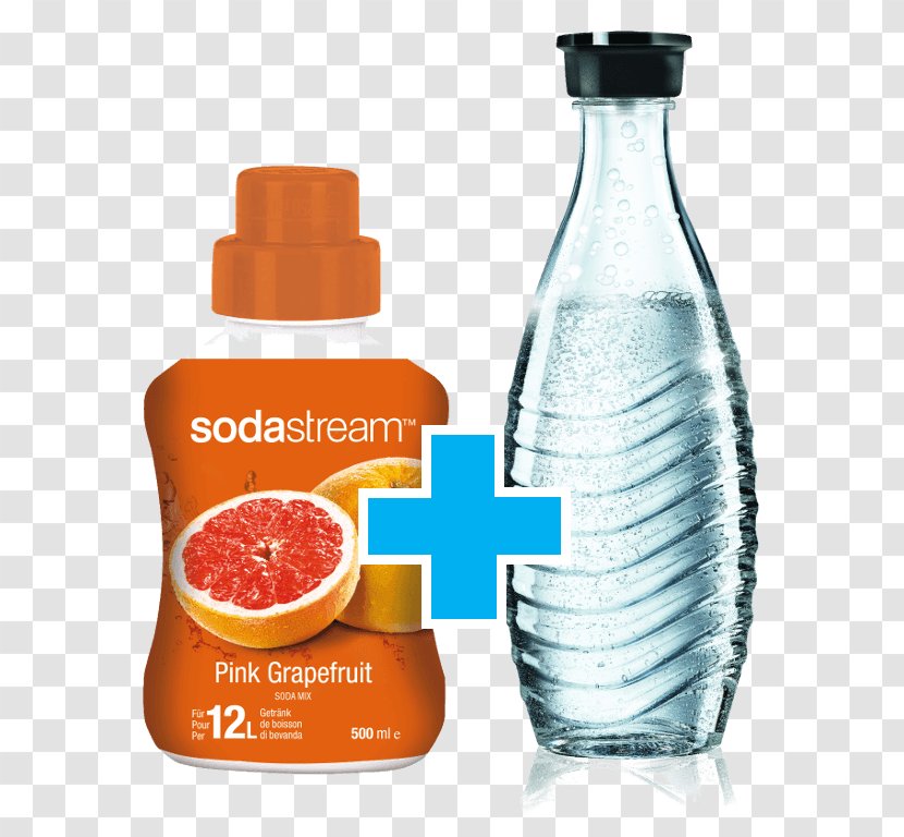 Carbonated Water SodaStream Trinkwassersprudler Carafe Bottle - Glass Transparent PNG