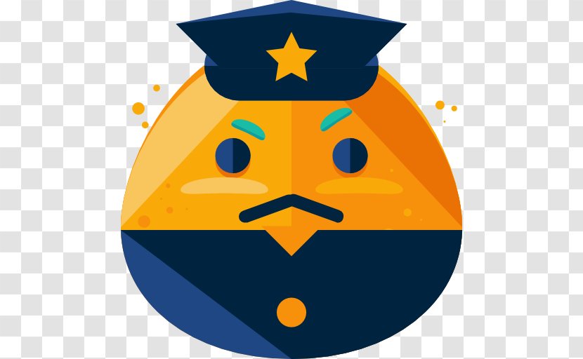 Smiley Emoticon Police Clip Art - Emoji Transparent PNG