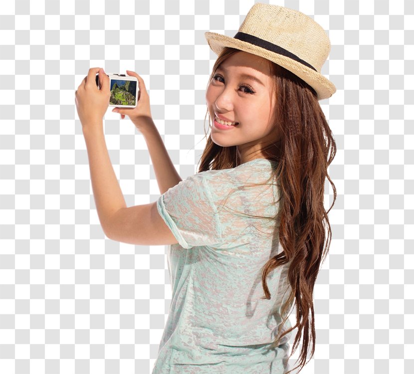 Tourism Sun Hat Tourist Travel Fedora - Selfie Photo Transparent PNG