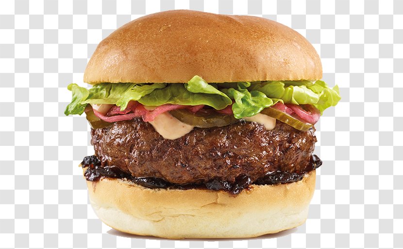 Buffalo Burger Cheeseburger Slider Whopper Breakfast Sandwich - Fast Food Restaurant - Hamburger Bun Transparent PNG