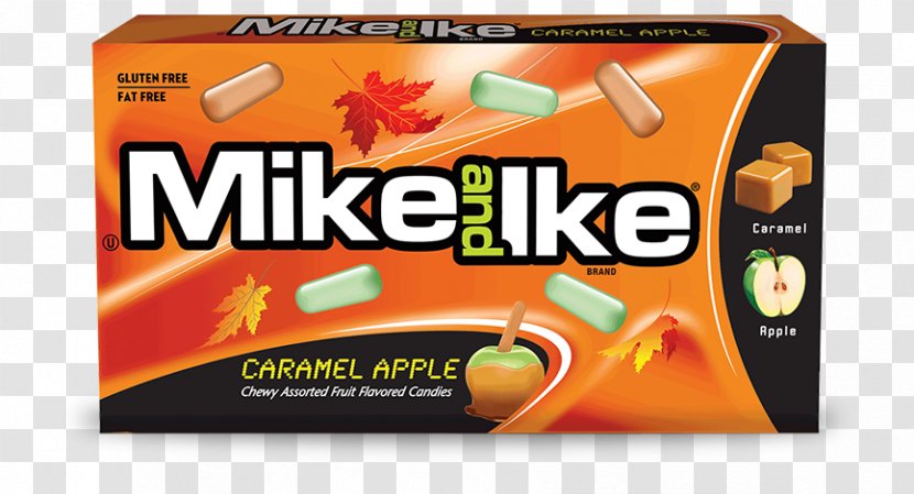 Mike And Ike Gummi Candy Flavor Fruit - Berry - Caramel Apple Transparent PNG