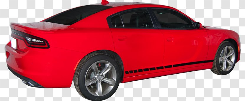 2018 Dodge Charger 2010 2015 Mid-size Car - Red Transparent PNG
