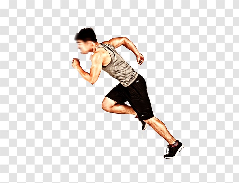 Knee Physical Exercise Running Stretching Health - Warming Up - Muscular Man Transparent PNG