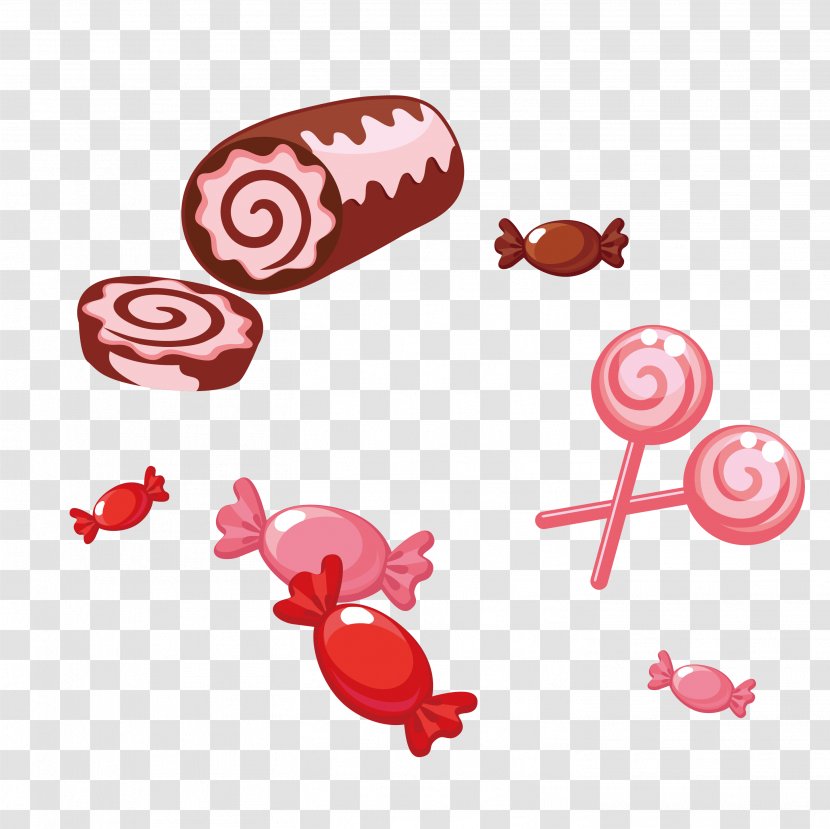 Lollipop Candy Cartoon - Cute Little Transparent PNG