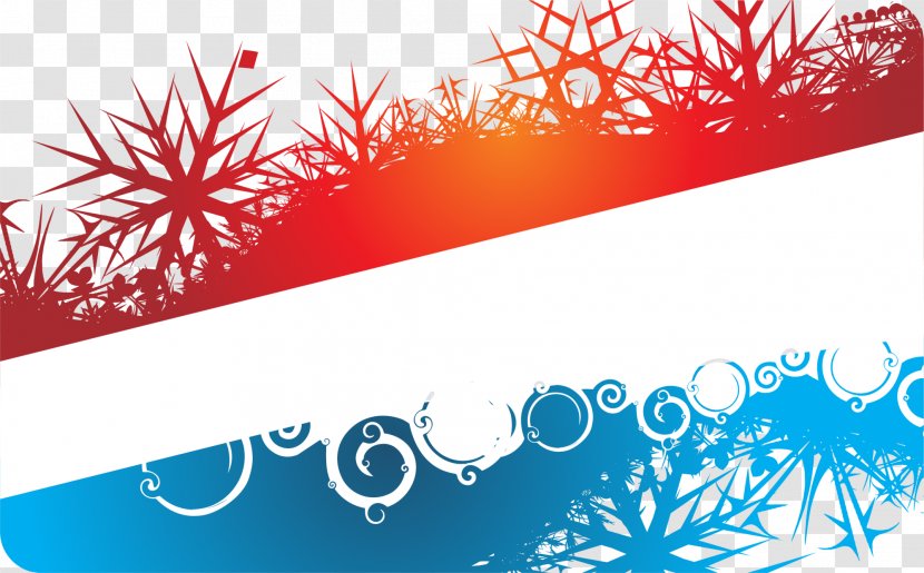 Snowflake Graphic Design Clip Art - Color Frame Transparent PNG
