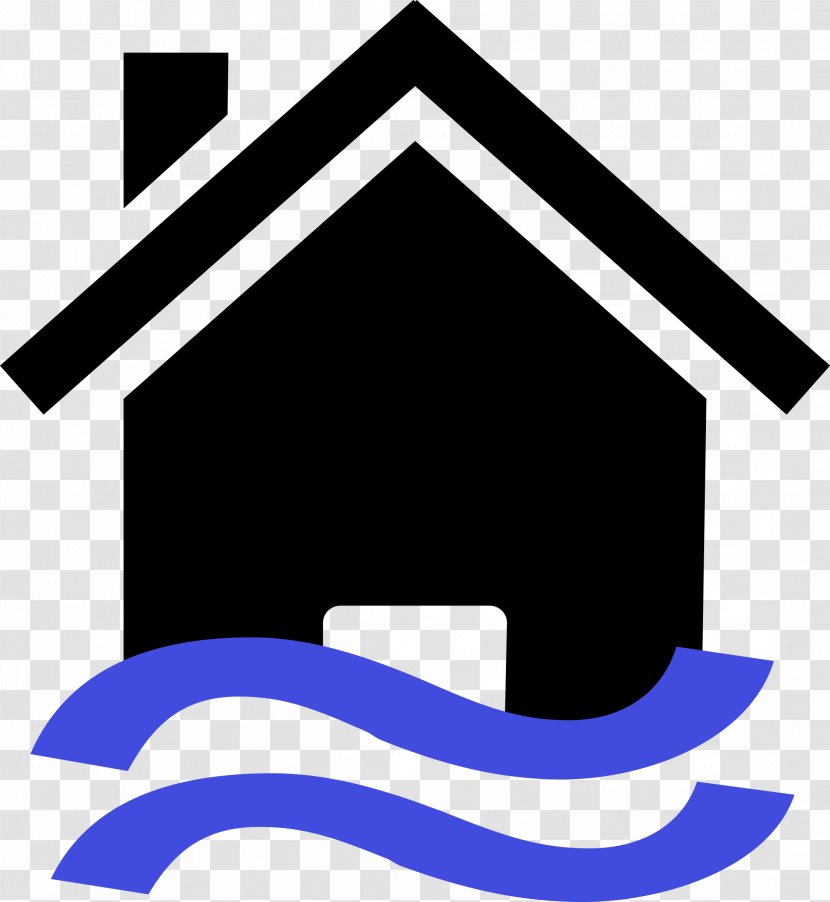 Flood Natural Disaster Clip Art - Small House Transparent PNG