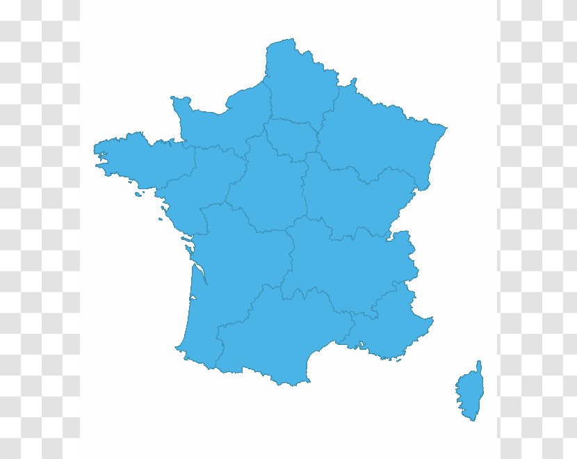 France Vector Map Stock Photography - Mercator Projection Transparent PNG