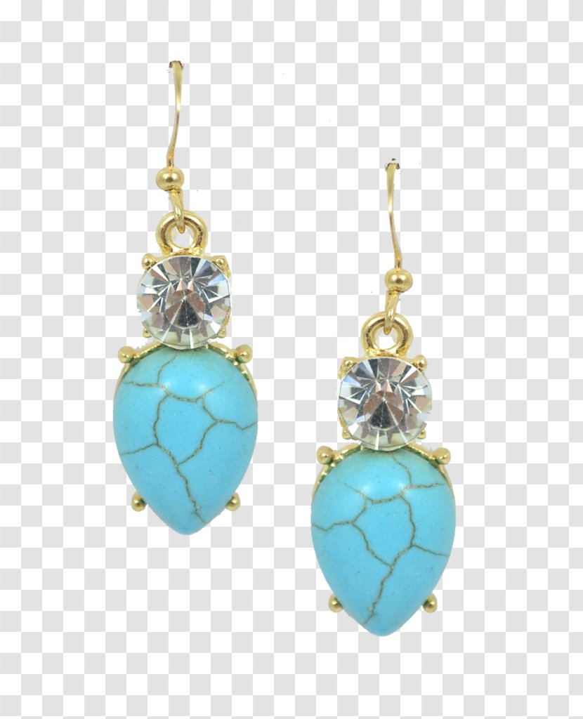 Turquoise Earring Body Jewellery - Fashion Accessory - Boho Style Transparent PNG