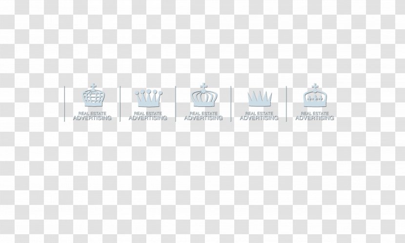 White Brand Pattern - Rectangle - Different Styles Of Crown Transparent PNG