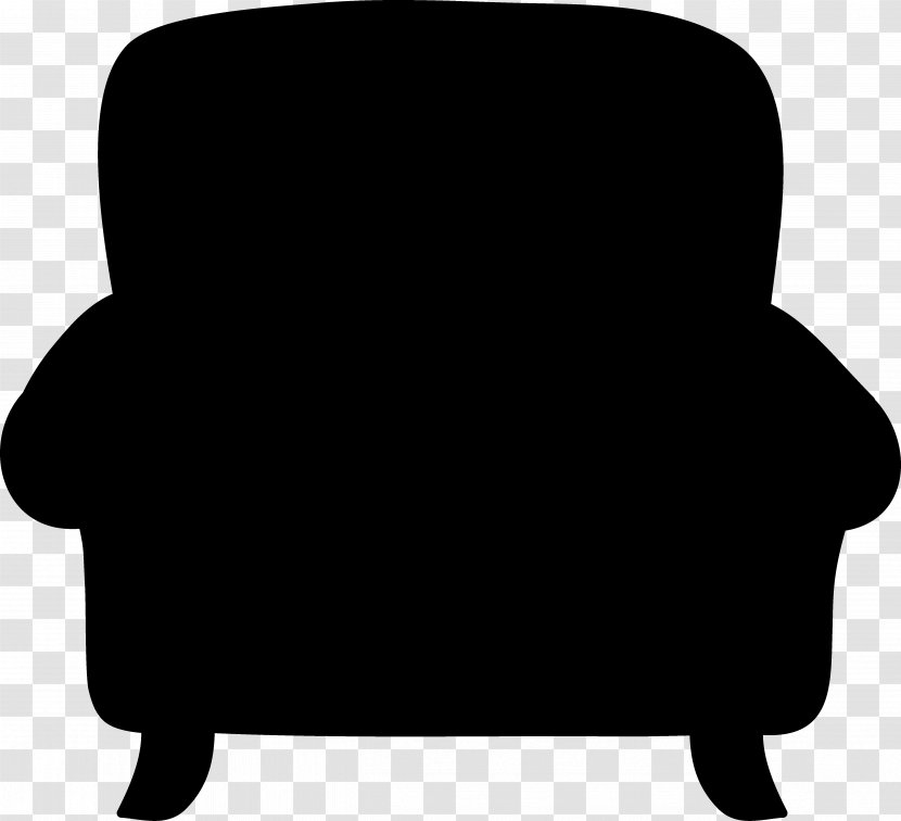 Couch Cartoon - Club Chair Transparent PNG