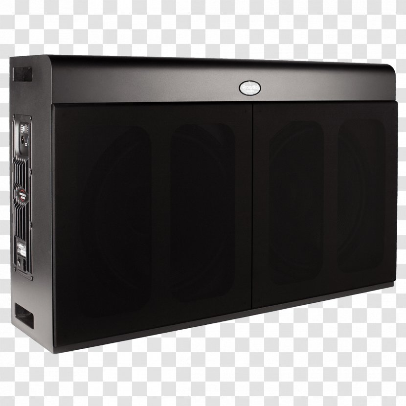Subwoofer Shelf Stillage Loudspeaker Home Theater Systems - Silhouette - Lightning Audio Amplifiers Transparent PNG